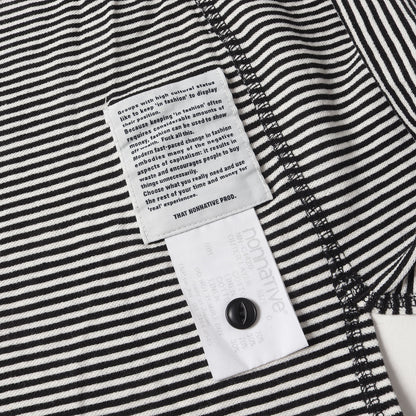 24SS コットン/リネン ボーダー 鹿の子 ポロシャツ(CLERK S/S POLO SHIRT C/L PIQUE BORDER)