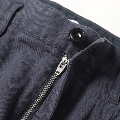 25SS 2タック ワイドテーパード パンツ(OFFICER CHINO TROUSERS Li/Ac TWILL)