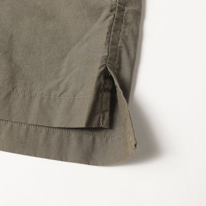 24SS タイプライター オープンカラー 半袖シャツ(OFFICER S/S SHIRT COTTON TYPEWRITER)