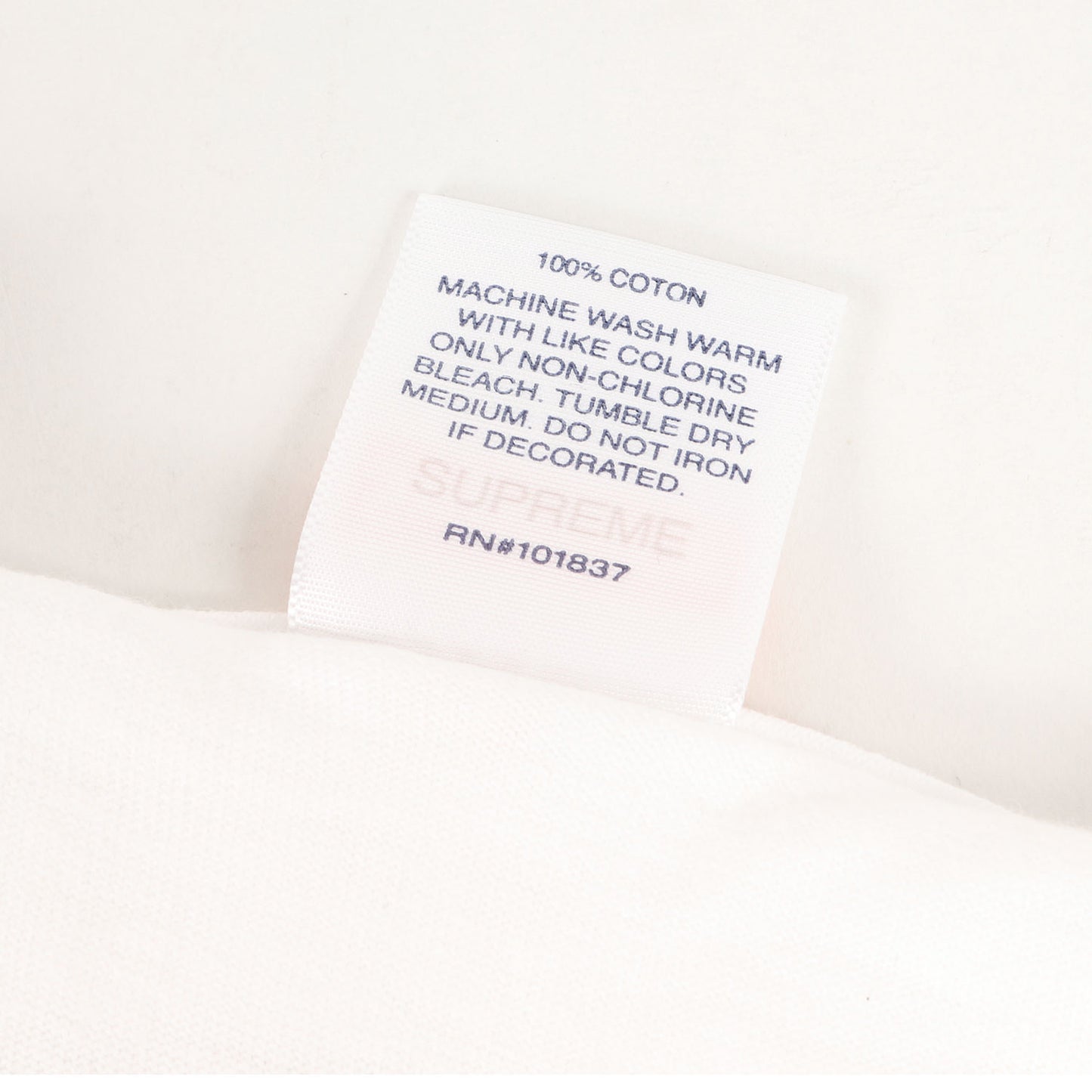 21SS ×KAWS チョークBOXロゴ Tシャツ(Chalk Box Logo Tee)