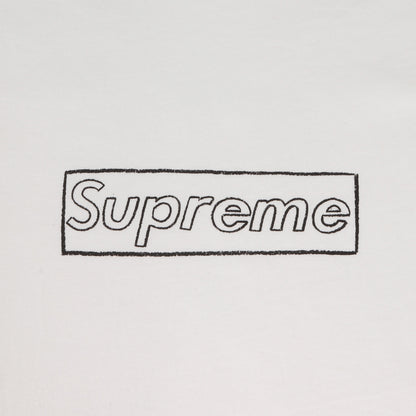 21SS ×KAWS チョークBOXロゴ Tシャツ(Chalk Box Logo Tee)