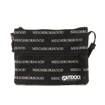 ×OUTDOOR PRODUCTS ブランドロゴ柄 サコッシュ / ショルダーバッグ