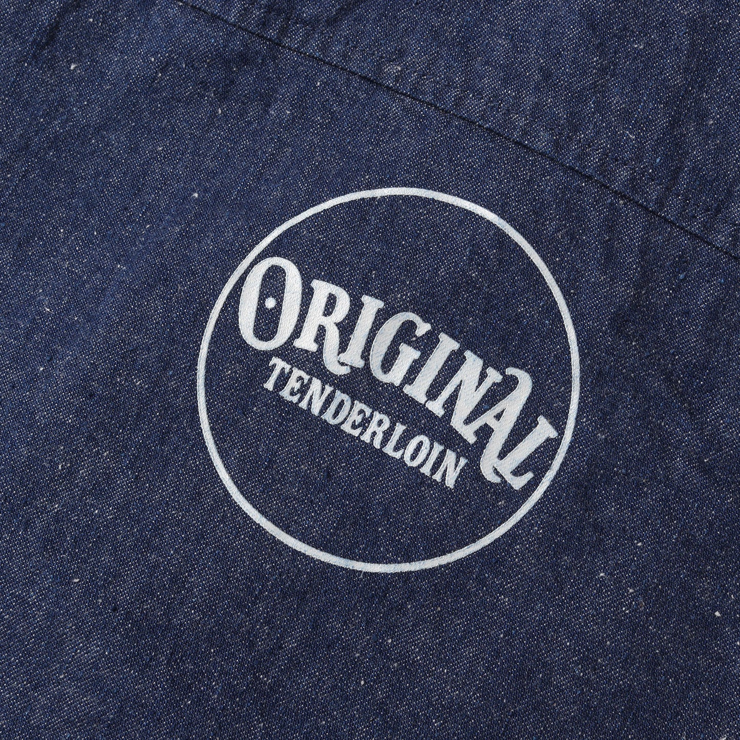 デニム / ブランケット リバーシブル フード ジャケット(REVERSIBLE HOODED JKT DENIM)