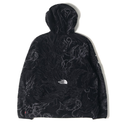 22AW ×THE NORTH FACE Steep Tech ドラゴン柄 プルオーバー フリース ジャケット(Steep Tech Fleece Pullover)