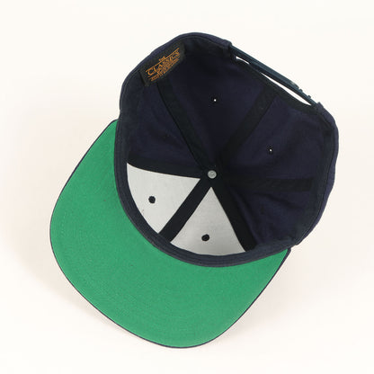 22SS ブランドロゴ 刺繍 スナップバック 6パネルキャップ(CAP DLR)