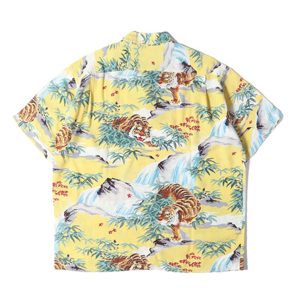 25SS 笹虎 和柄 レーヨン アロハシャツ(ARTVOGUE実名復刻 / SPECIAL EDITION)