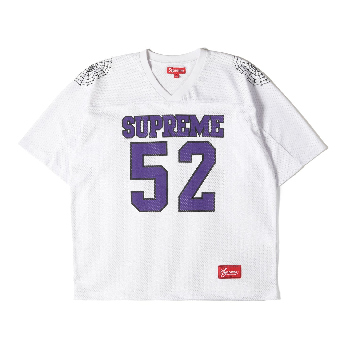 24SS スパイダーウェブ フットボールジャージ / Tシャツ(Spiderweb Football Jersey)