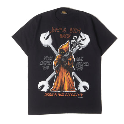 90s STAR WARS JAWA’S BODY SHOP / ジャワ ムービーTシャツ(Changesボディ / USA製 / デッドストック)
