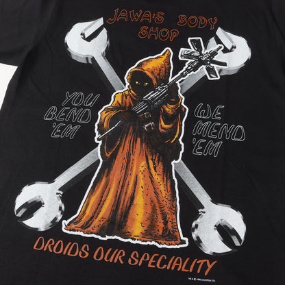 90s STAR WARS JAWA’S BODY SHOP / ジャワ ムービーTシャツ(Changesボディ / USA製 / デッドストック)