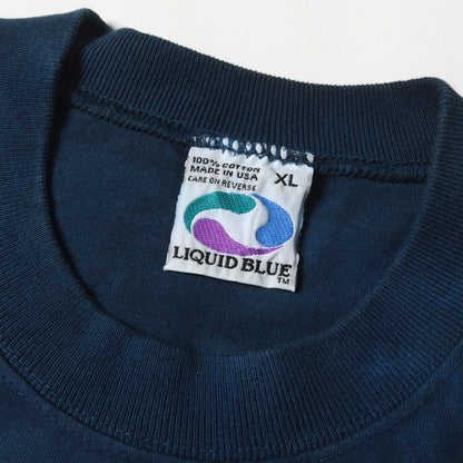 90s STAR WARS EPISODE 4 タイダイ染め ムービーTシャツ(LIQUID BLUEボディ / USA製)
