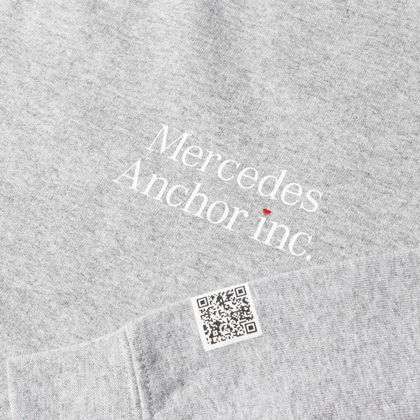 ハートロゴ クルーネック スウェット(V-day crew sweat)