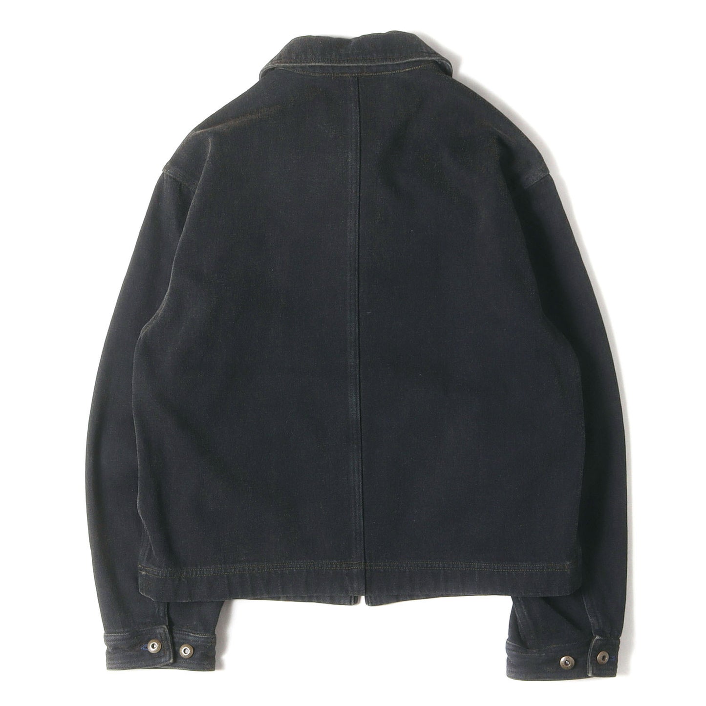 90s Santa Fe インディゴ染め モールスキン ショールカラー ジャケット 日本製