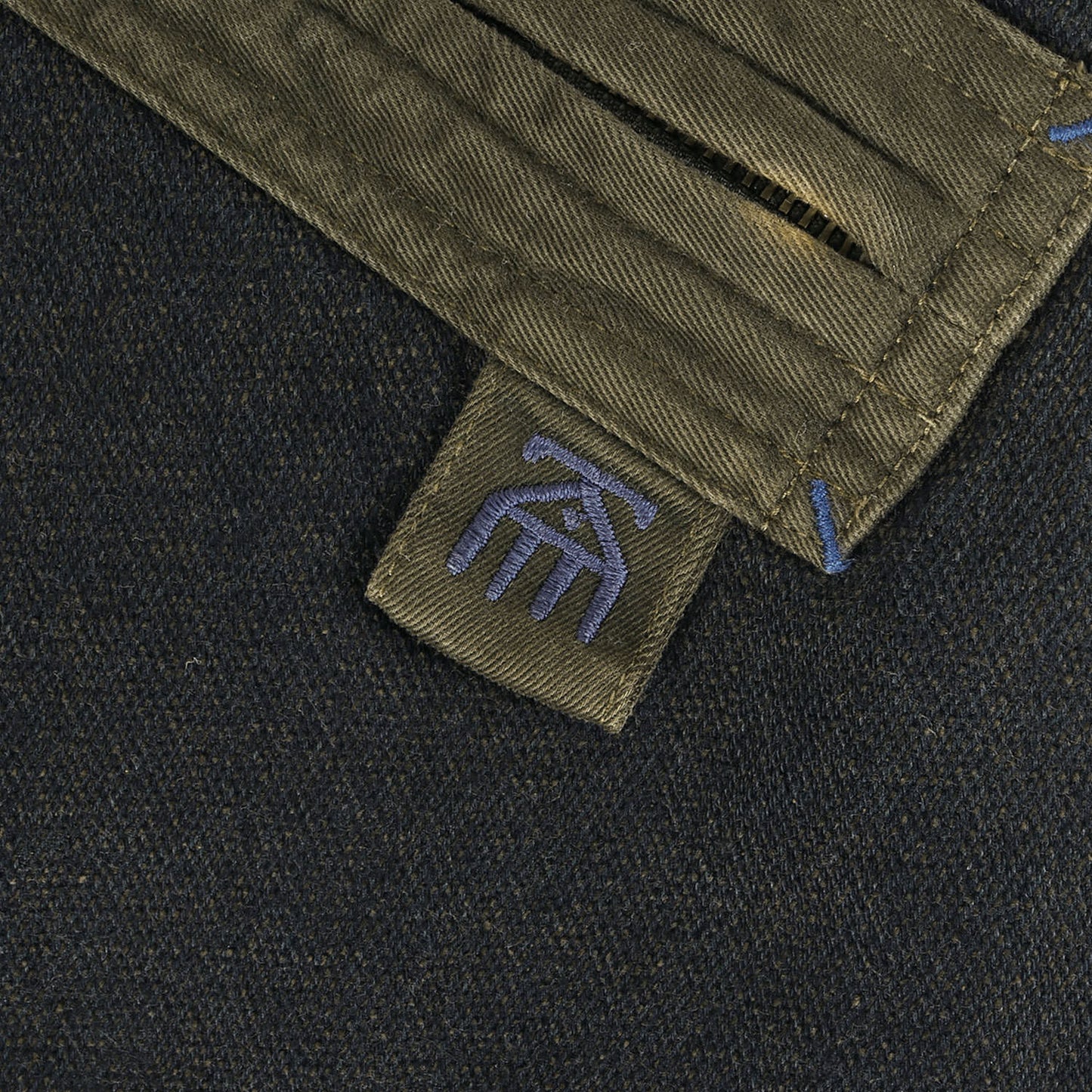 90s Santa Fe インディゴ染め モールスキン ショールカラー ジャケット 日本製