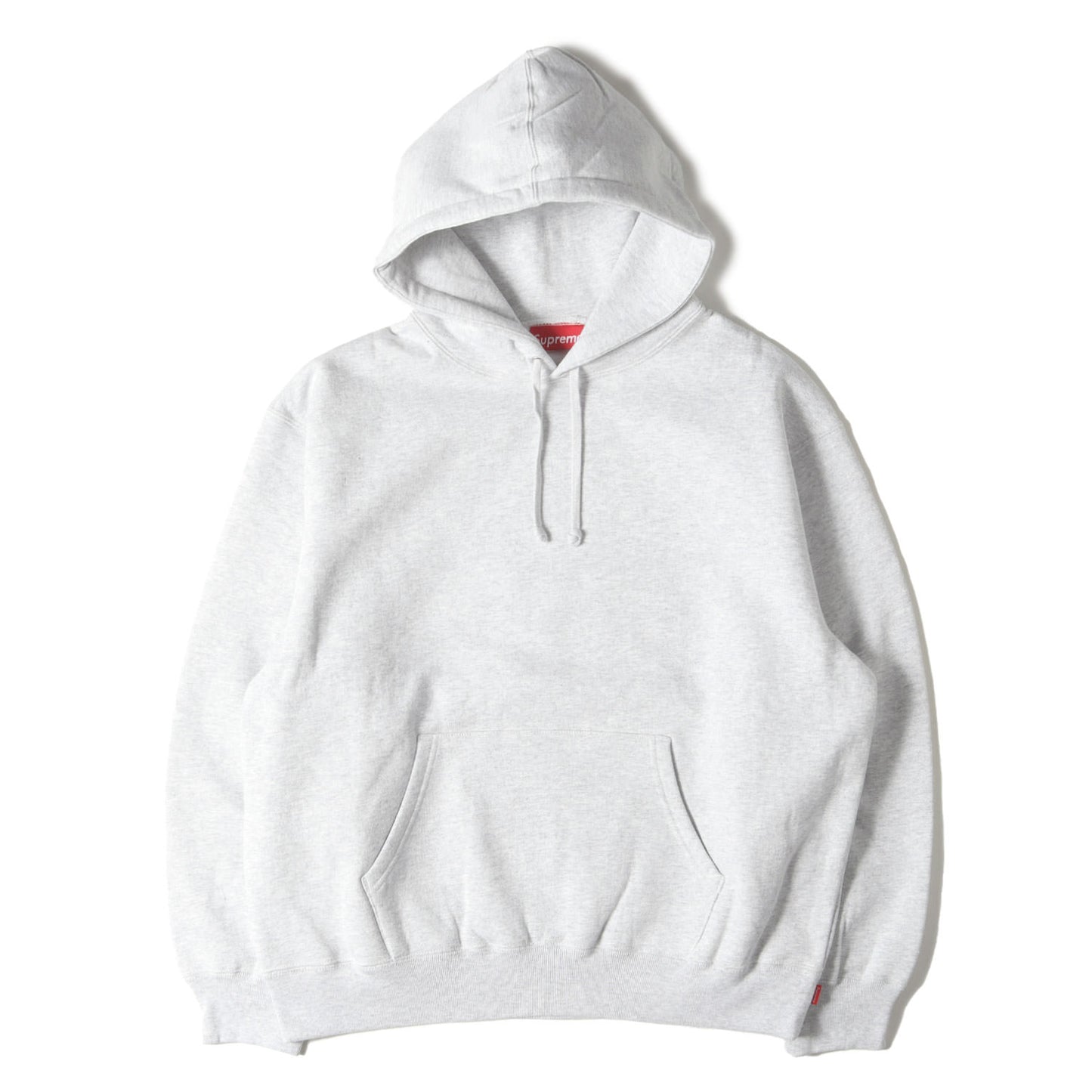 23AW ビッグサテンアップリケ スウェットパーカー(Satin Applique Hooded Sweatshirt)