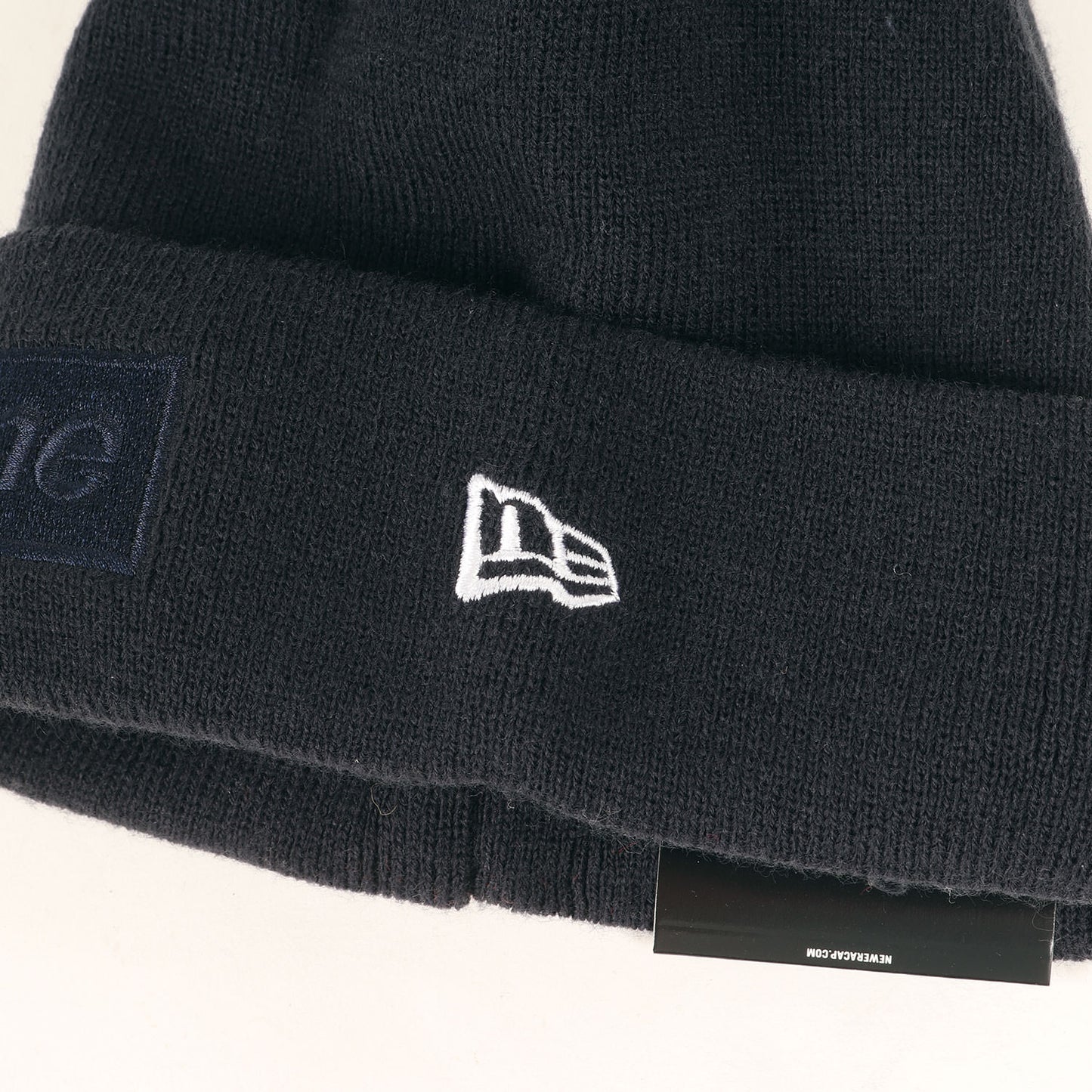 ×NEW ERA トーナルBOXロゴ ニット ビーニー(Tonal Box Logo Beanie)