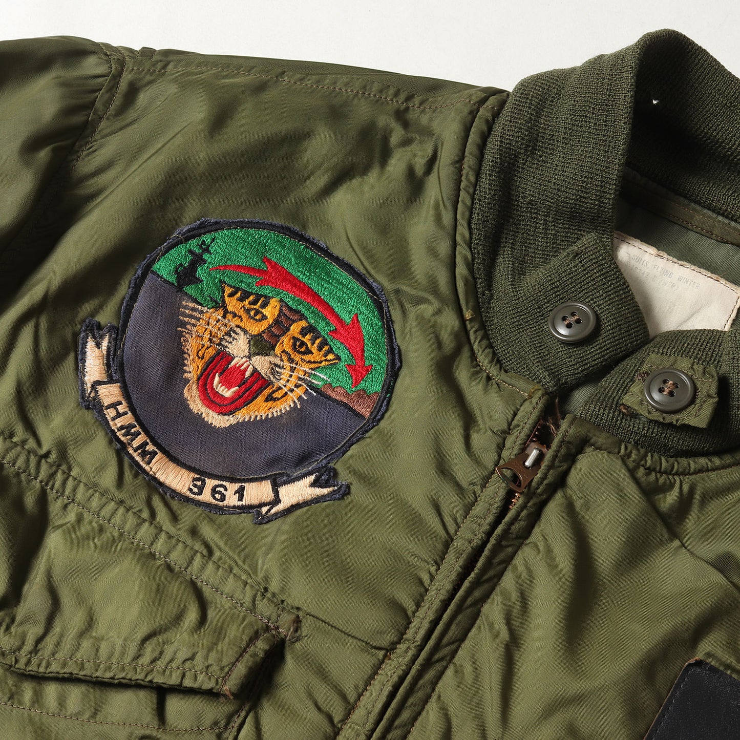 [ナム戦モデル 通称ゴンズジャケット] 60s 米軍実物 U.S.NAVY G-8 WEP 後期型 フライトジャケット