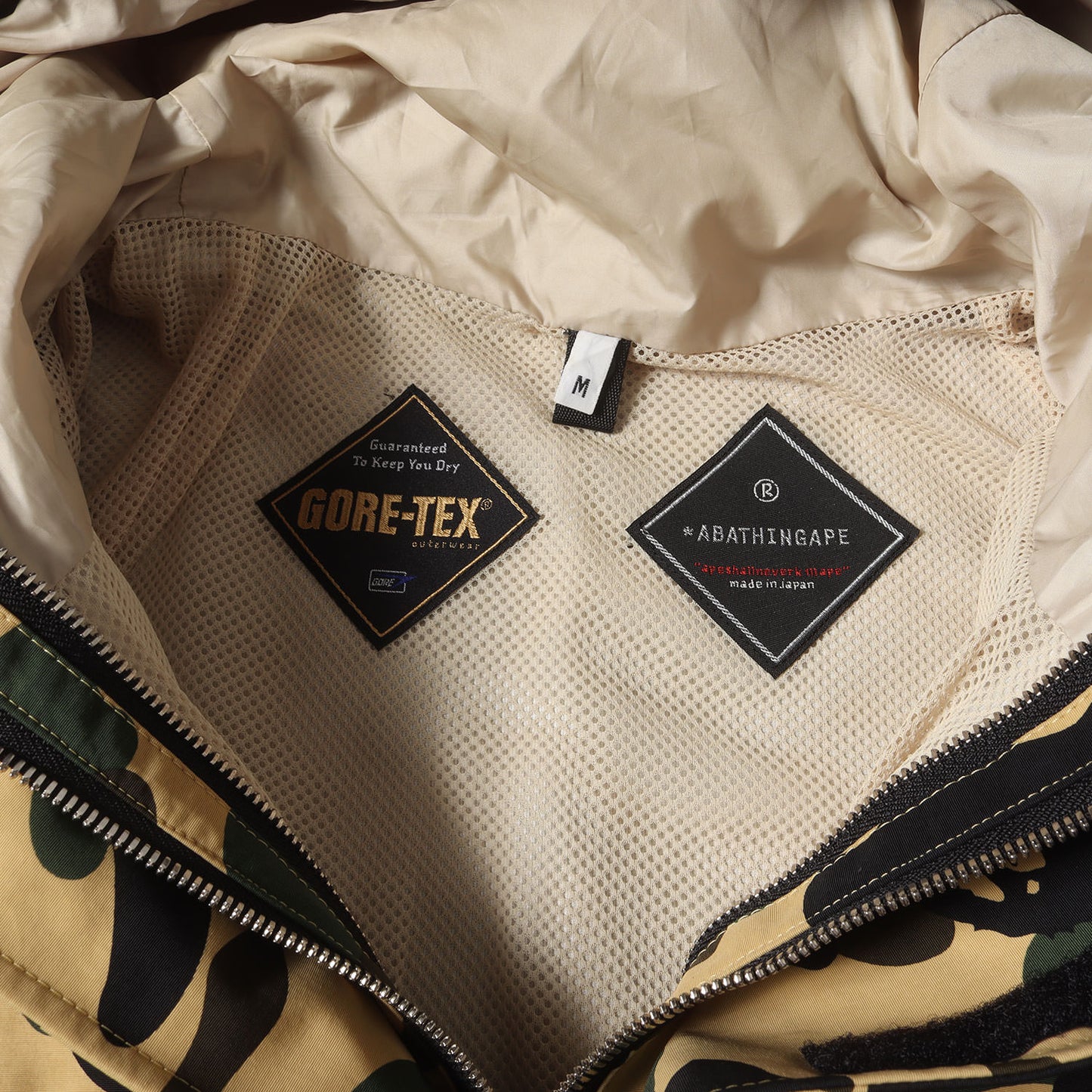 00s GORE-TEX 1stカモ 猿迷彩 スノボジャケット