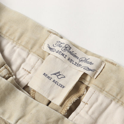 ビーズ付き ヴィンテージ ストレッチ アンクルカット パンツ