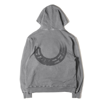 ピグメントダイ加工 スウェットパーカー