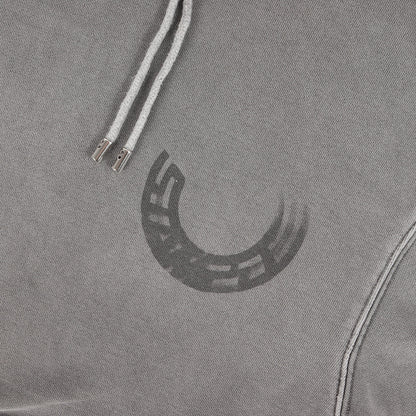 ピグメントダイ加工 スウェットパーカー