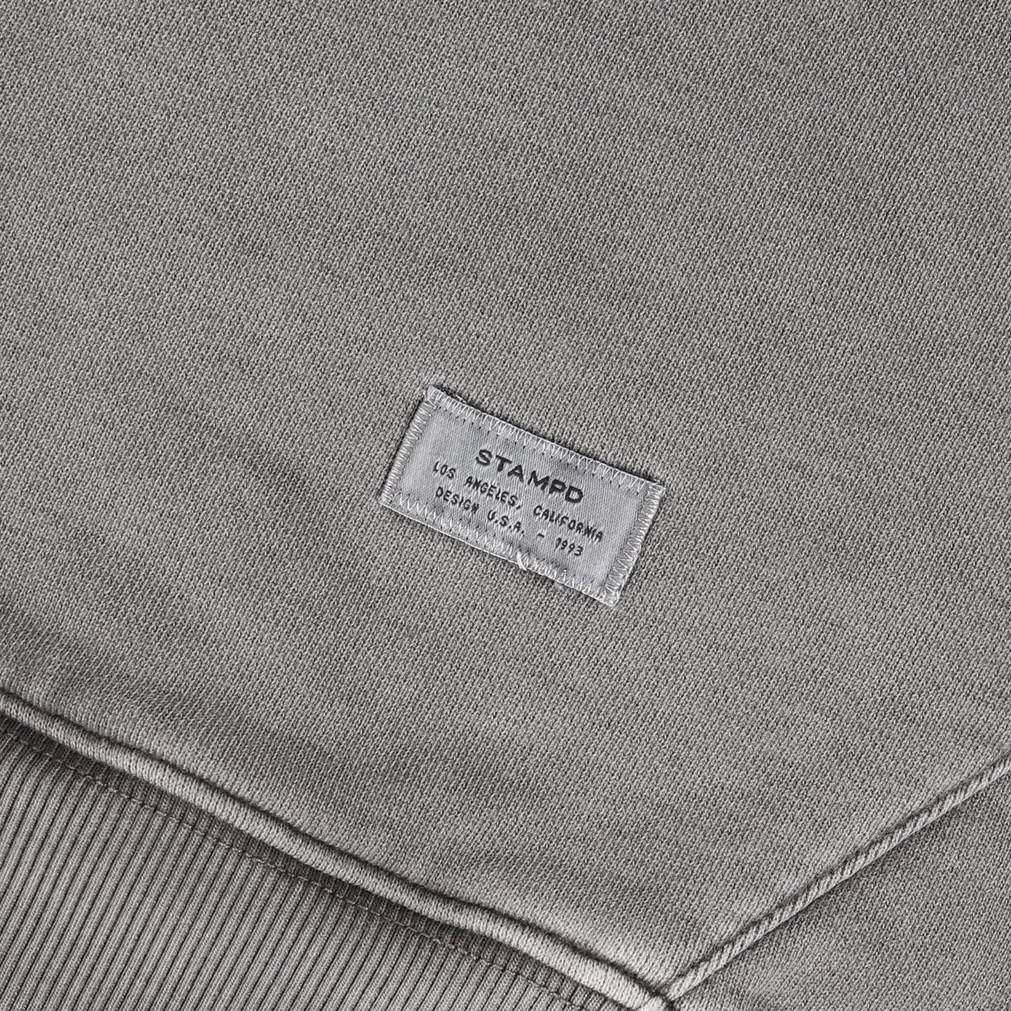 ピグメントダイ加工 スウェットパーカー