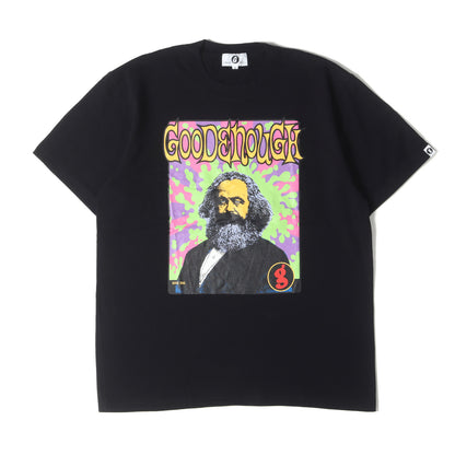×KOZIK マルクス ポスター Tシャツ(KOZIK ART WORK PRINT TEE)
