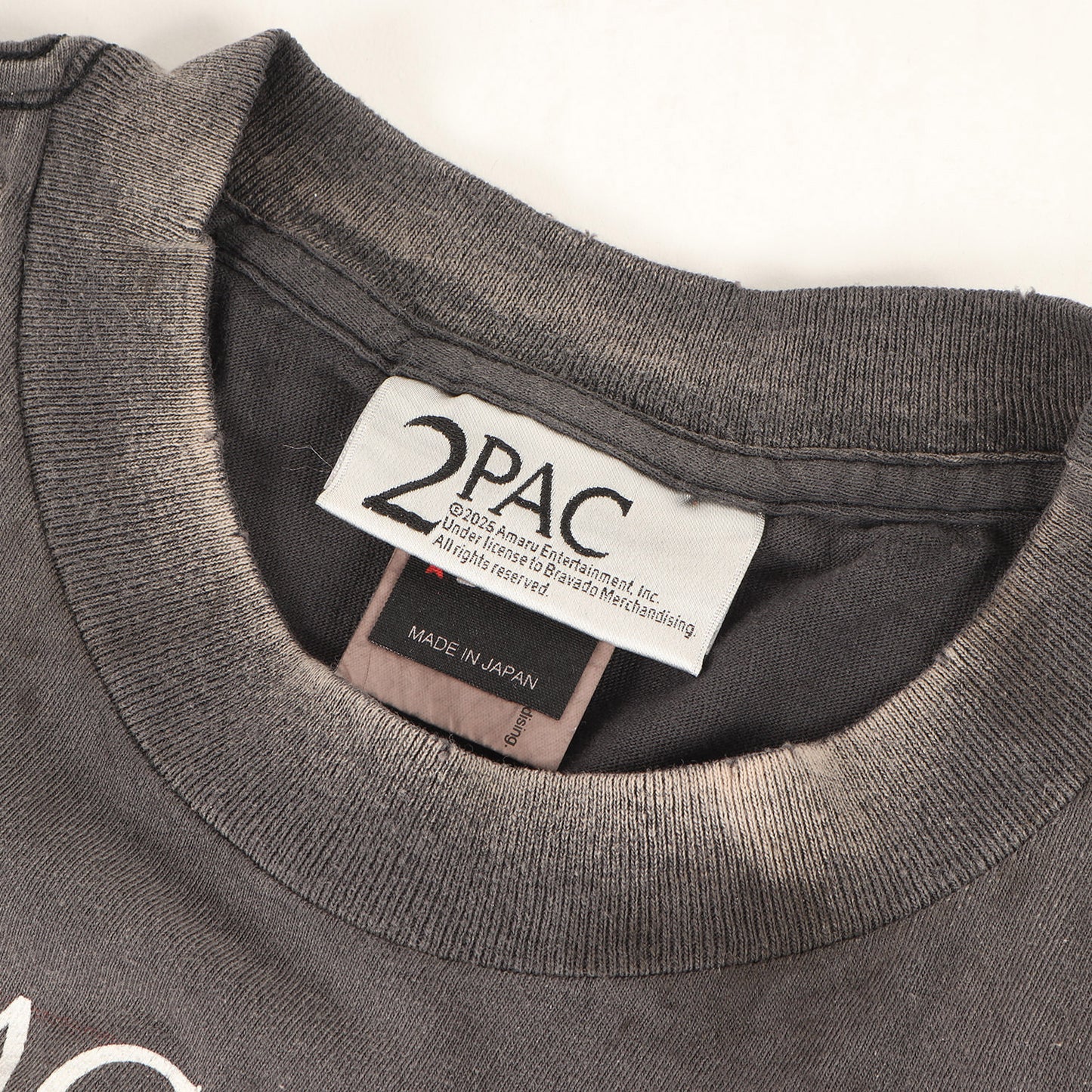 25SS ×2PAC ヴィンテージ加工 Tシャツ(2PC_SS TEE)