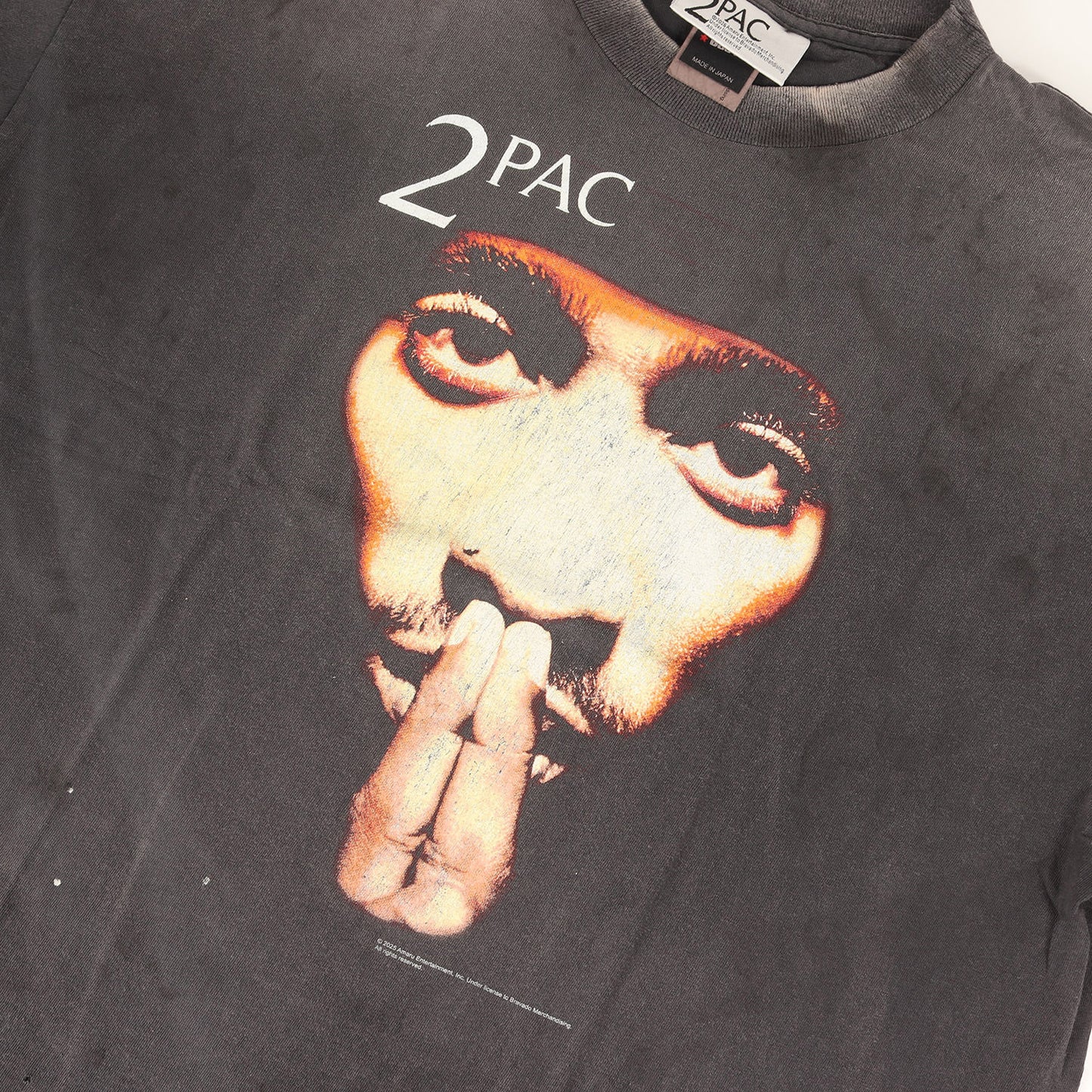 25SS ×2PAC ヴィンテージ加工 Tシャツ(2PC_SS TEE)
