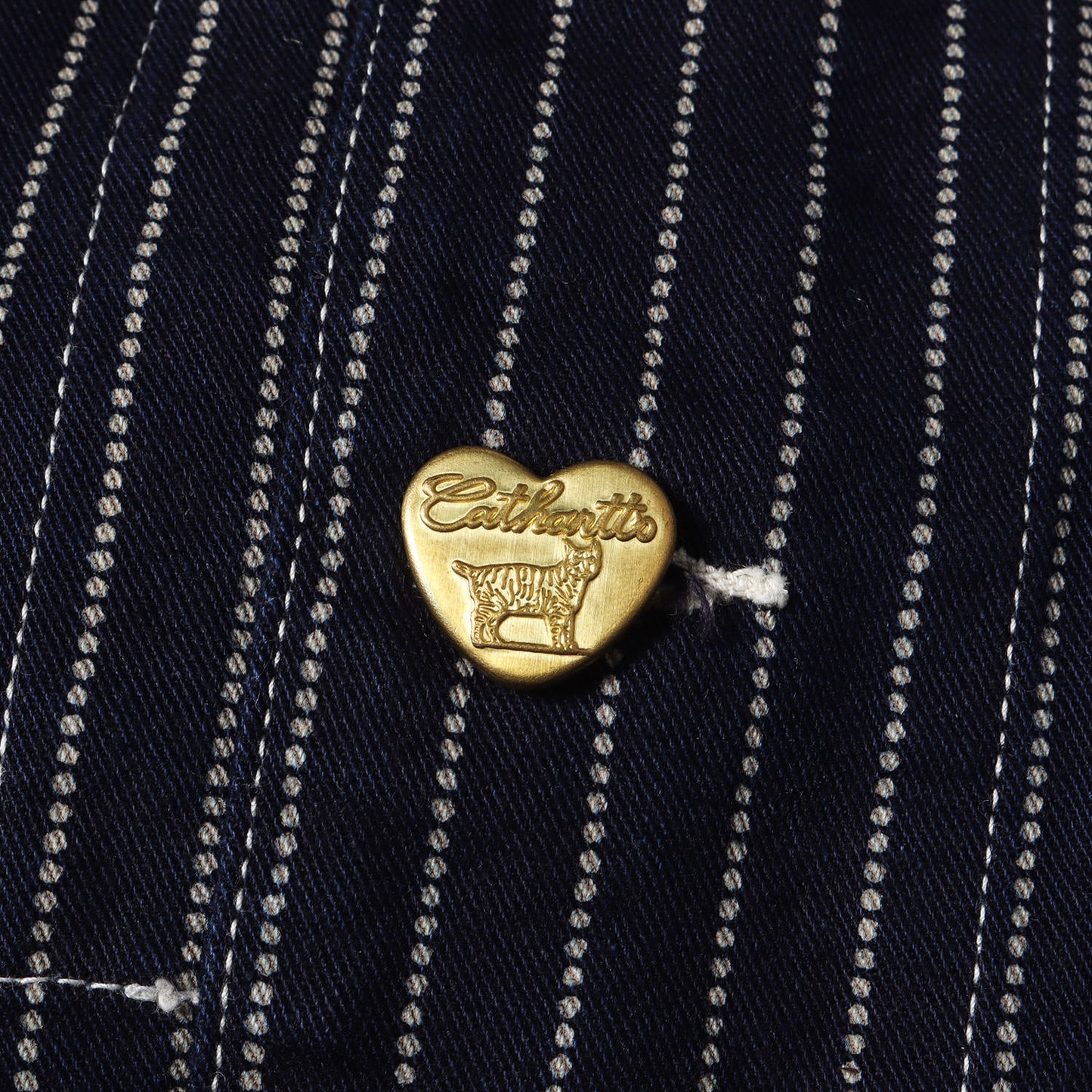 ウォバッシュストライプ カバオール (Cathartt Chore Coat Wabash Stripe)