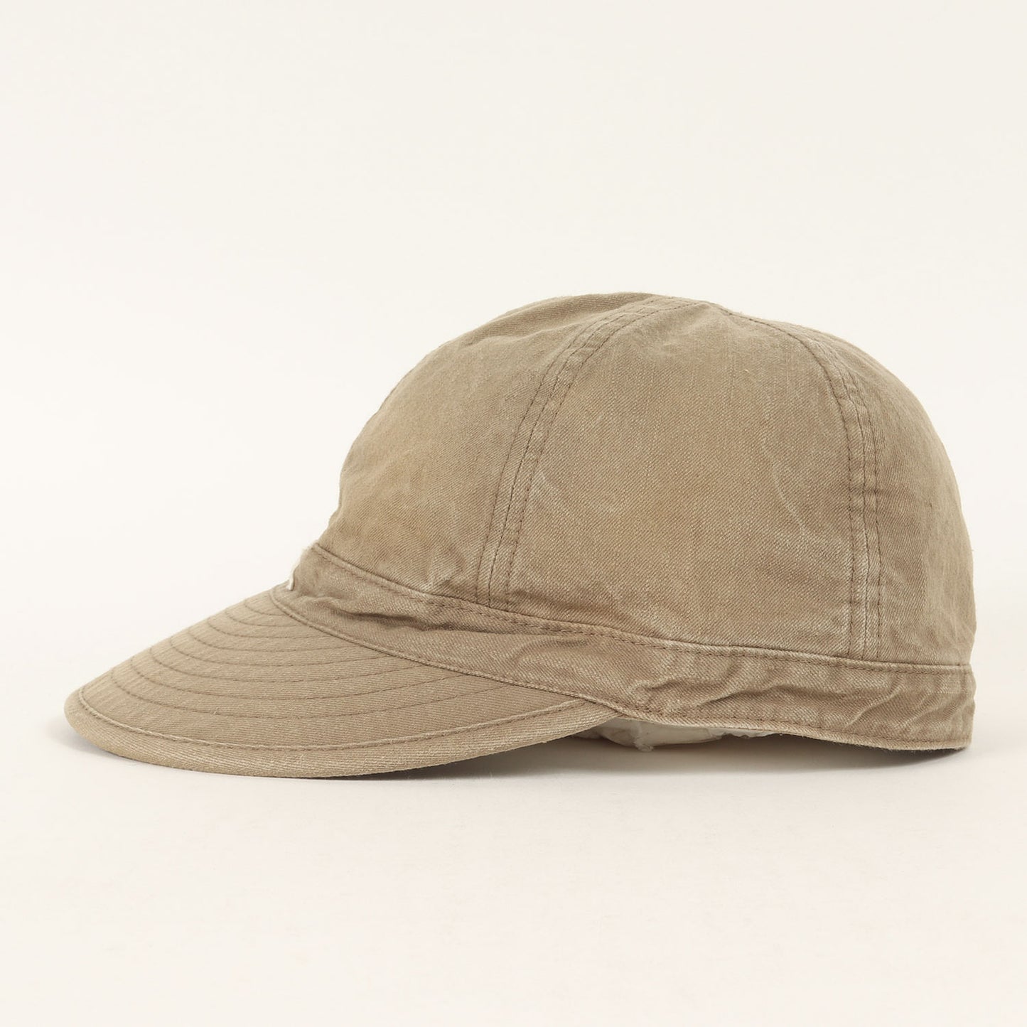 硫化染め コットンスラブ トラベラーキャップ