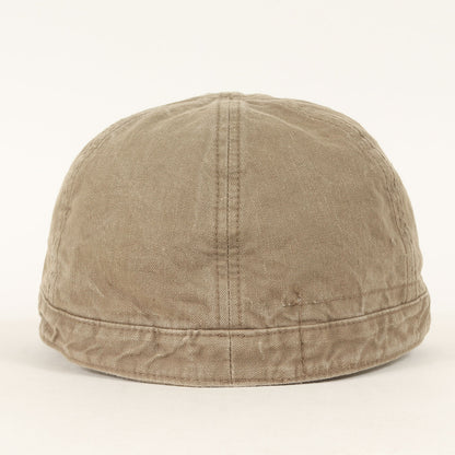 硫化染め コットンスラブ トラベラーキャップ