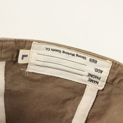 硫化染め コットンスラブ トラベラーキャップ