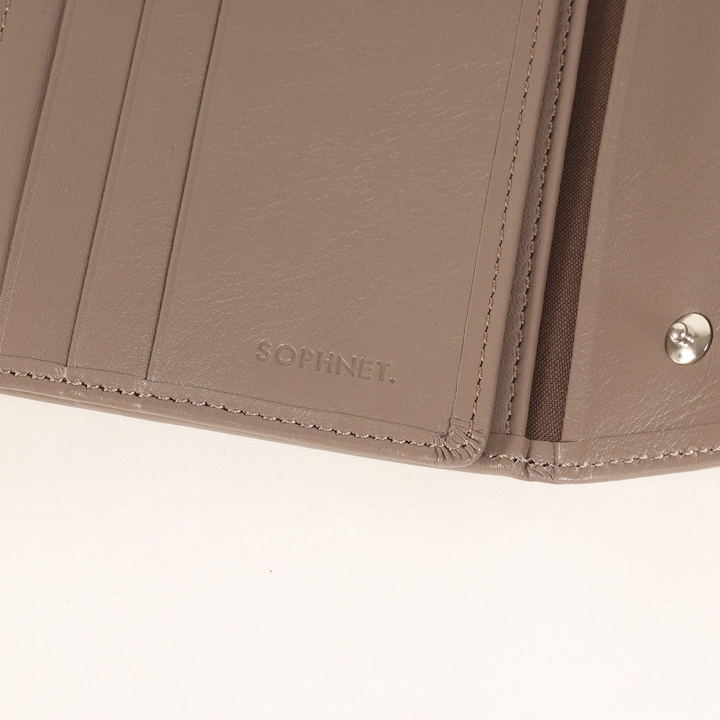 24AW カーフレザー 3つ折りウォレット / 財布(LEATHER WALLET)
