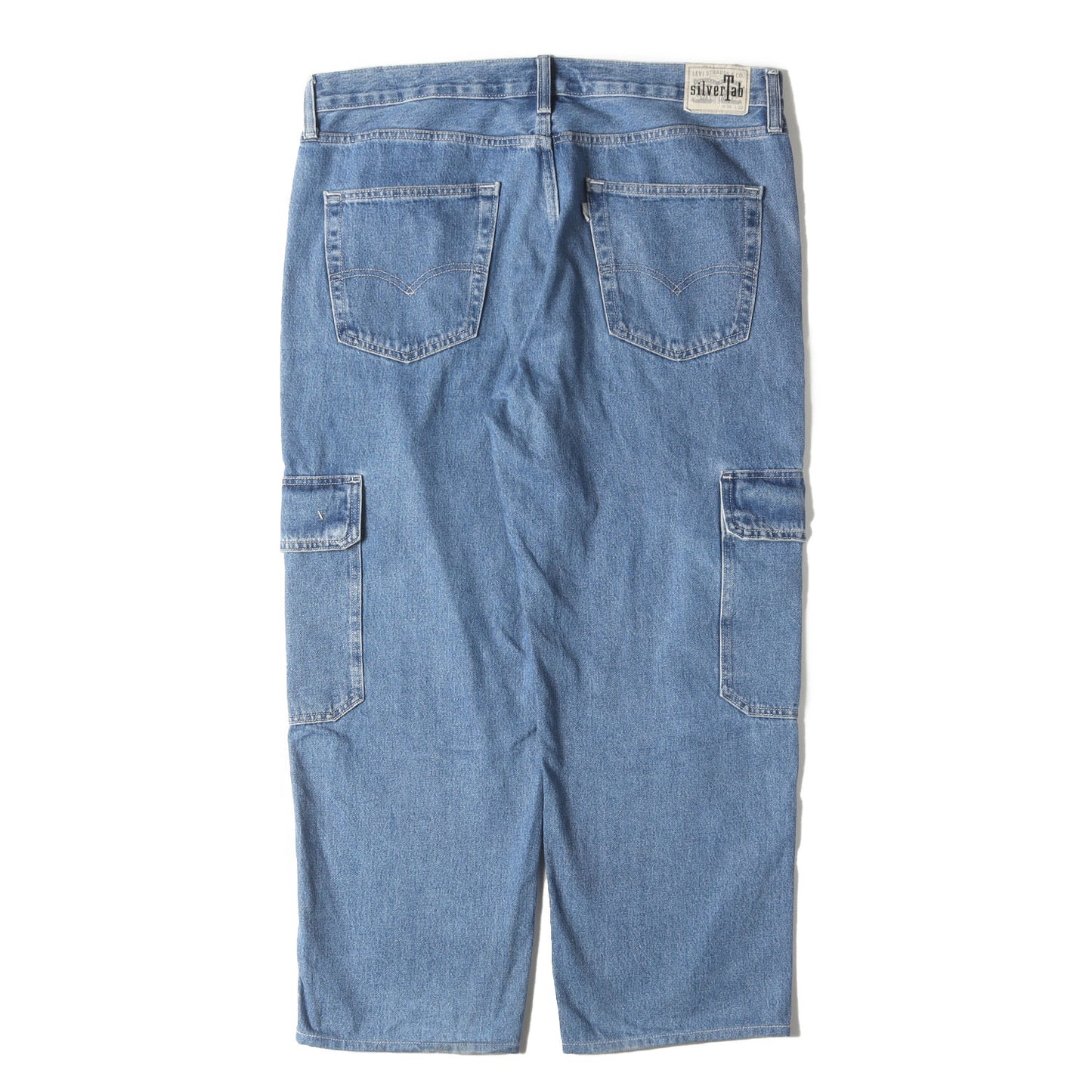 [現行モデル] silver Tab ウォッシュド カーゴ デニム パンツ (LOOSE FIT)