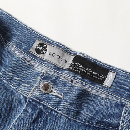 [現行モデル] silver Tab ウォッシュド カーゴ デニム パンツ (LOOSE FIT)