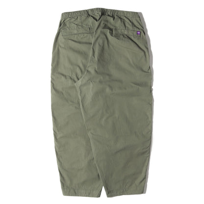 23SS リップストップ ワイドテーパード クロップドパンツ(Ripstop Wide Cropped Pants)