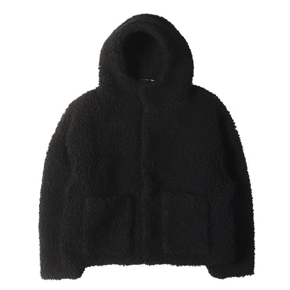 22AW オーバーサイズ フーデッド ウールボア ジャケット(POLAR TECHNICAL JACKET)