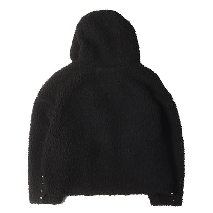 22AW オーバーサイズ フーデッド ウールボア ジャケット(POLAR TECHNICAL JACKET)