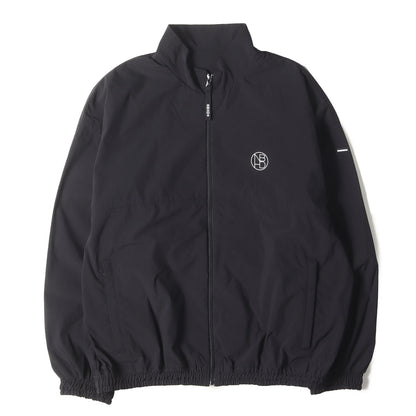 22SS バックロゴ スタンドカラー ジップ ジャケット(POLY STAND / E-JK)