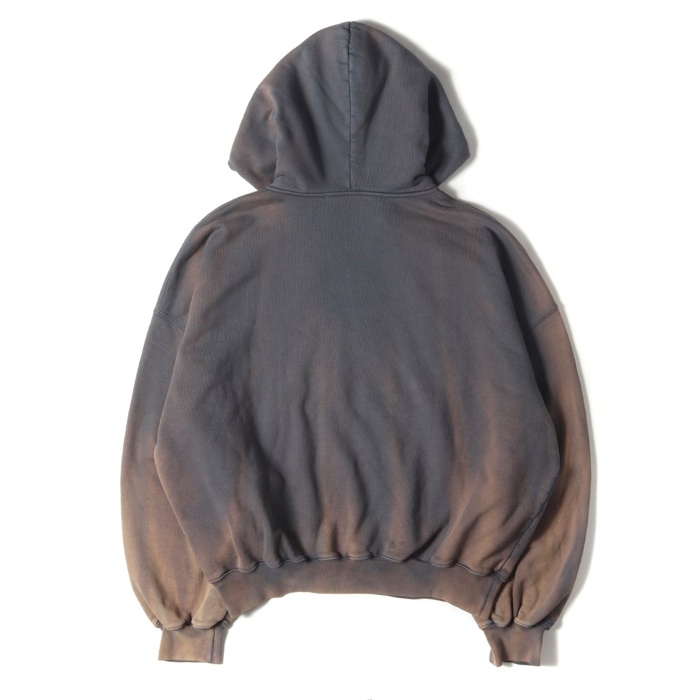 23AW LAUNDRY ブリーチ加工 オーバーサイズ ヘビー スウェットパーカー