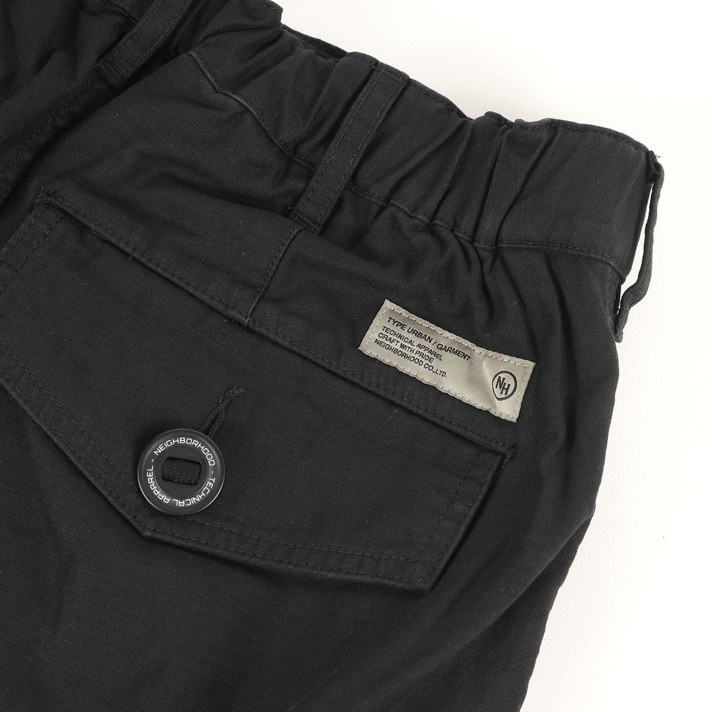 25SS バックサテン ミリタリー ワイド イージー カーゴショーツ(WIDE CARGO SHORT PANTS)