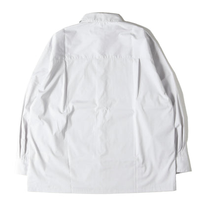 25SS ワッペン付き スナップボタン ワークシャツ(REPO / LS / CTPL. BROADCLOTH)