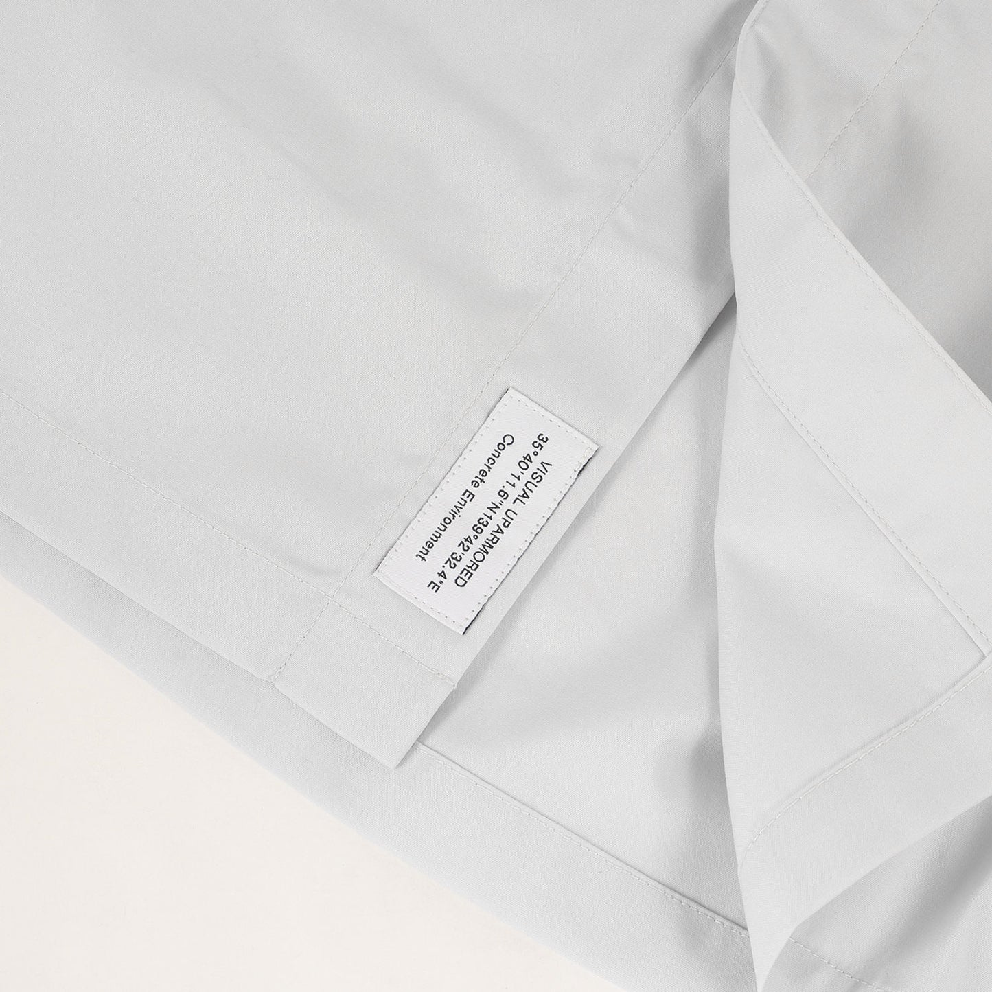 25SS ワッペン付き スナップボタン ワークシャツ(REPO / LS / CTPL. BROADCLOTH)