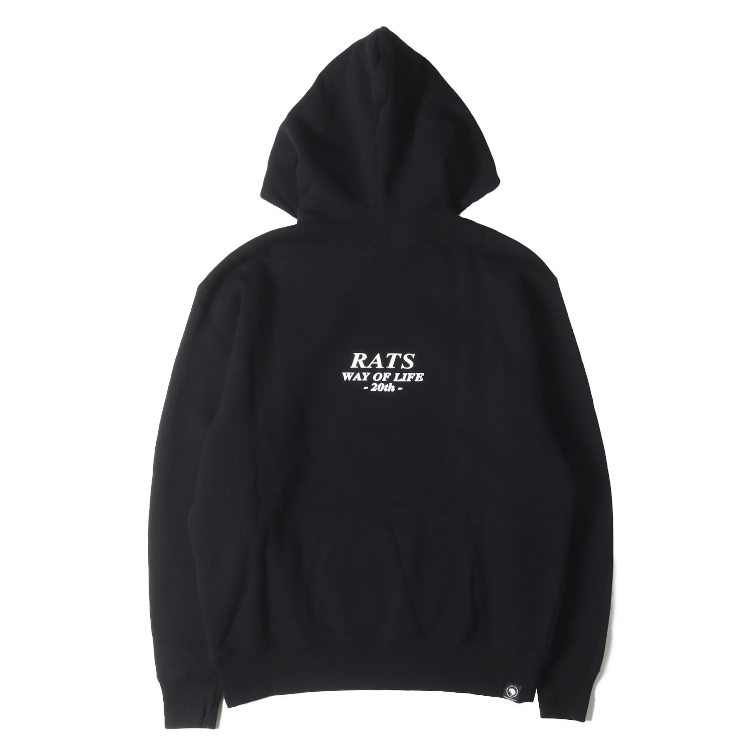 RATS ラッツ パーカー ⁄ RATS HOODIE アームロゴ ジップ パーカー⁄L 