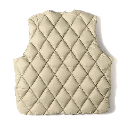 22AW パイソン柄 リバーシブル ダウンベスト(PYTHON REVERSIBLE VEST)