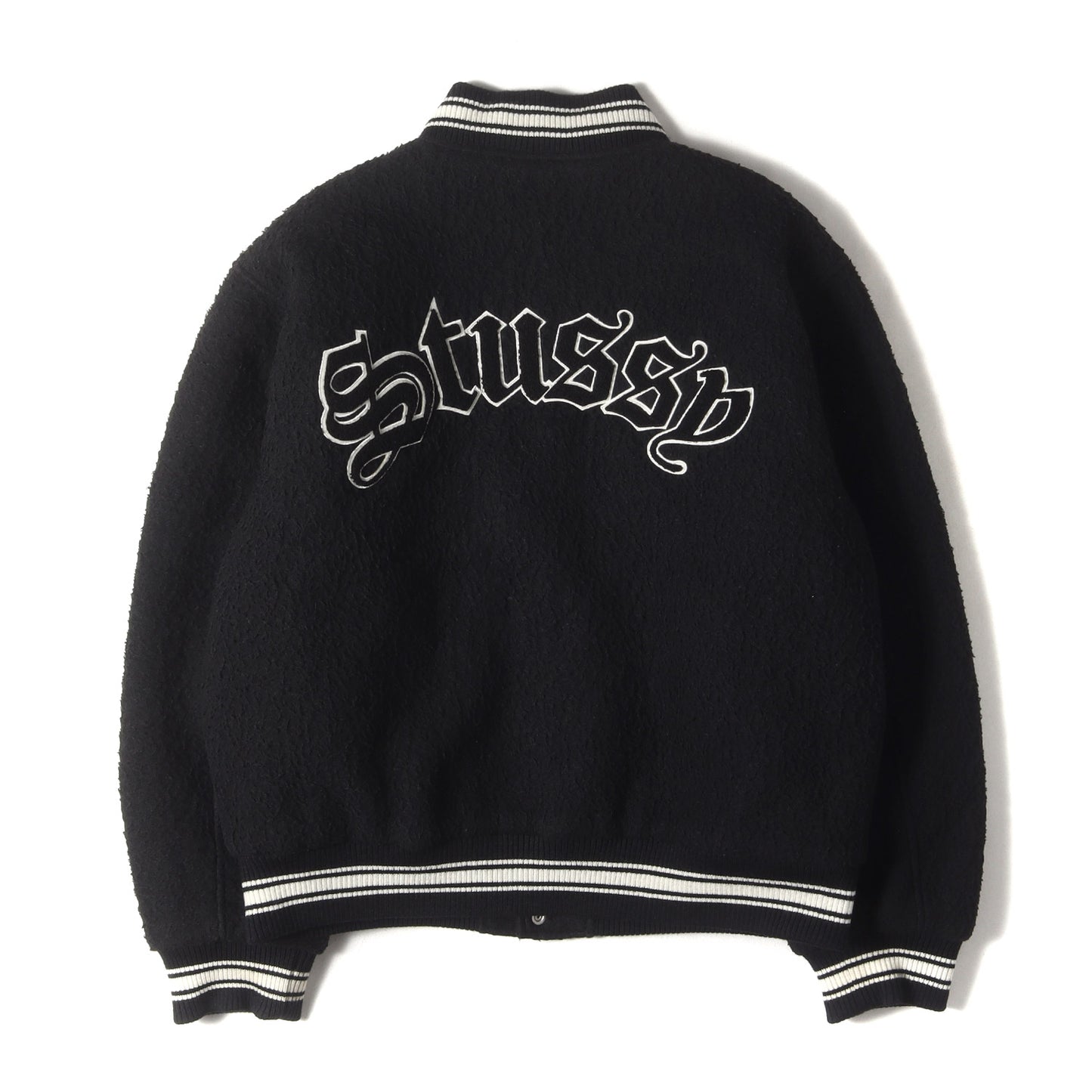 22AW ブラッシュドウール バーシティジャケット / スタジャン(Casentino Wool Varsity Jacket)