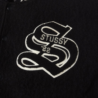 22AW ブラッシュドウール バーシティジャケット / スタジャン(Casentino Wool Varsity Jacket)
