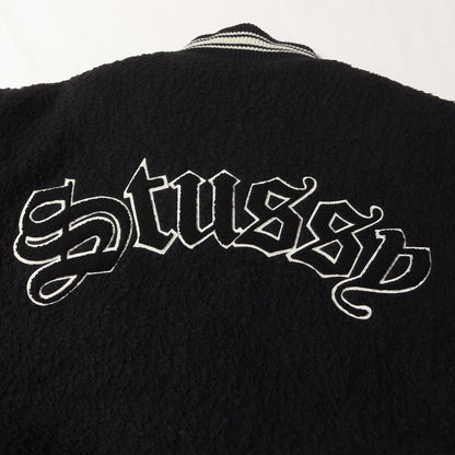 22AW ブラッシュドウール バーシティジャケット / スタジャン(Casentino Wool Varsity Jacket)