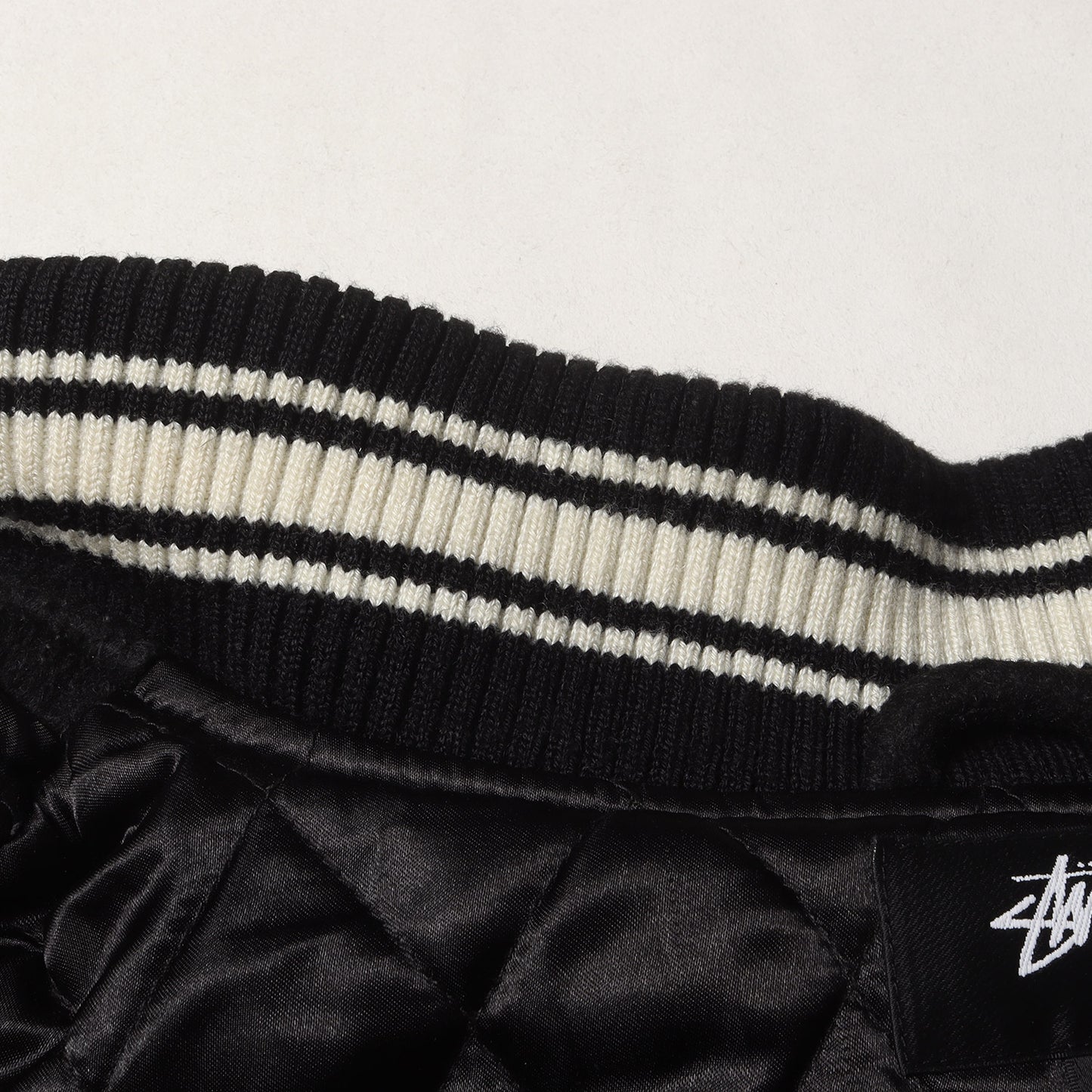 22AW ブラッシュドウール バーシティジャケット / スタジャン(Casentino Wool Varsity Jacket)