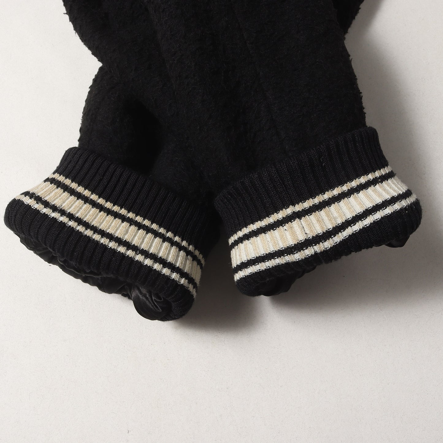 22AW ブラッシュドウール バーシティジャケット / スタジャン(Casentino Wool Varsity Jacket)